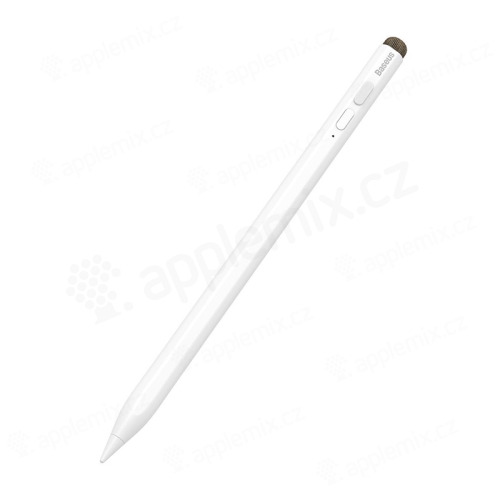 Dotykové pero / stylus BASEUS - aktívny / pasívny dizajn - nabíjanie cez USB-C - kompatibilné s ceruzkou - biele