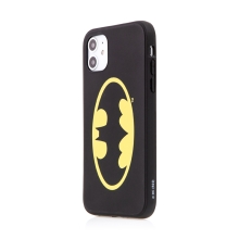 Kryt DC COMICS Batman pro Apple iPhone 11 / Xr - gumový - černý