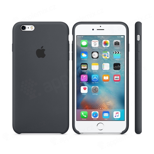 Originální kryt pro Apple iPhone 6 Plus / 6S Plus  - silikonový - uhlově šedý