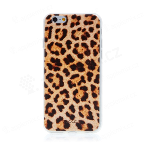 Kryt BABACO pre Apple iPhone 6 / 6S - gumový - leopardí vzor