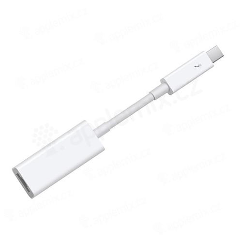 Originálny adaptér Apple Thunderbolt - Gigabitový Ethernet - Biely