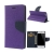 Pouzdro Mercury pro Apple iPhone 6 / 6S - stojánek a prostor pro platební karty - fialovo-modré