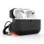 Pouzdro / obal UAG pro Apple AirPods Pro - s karabinou - silikonové - černé / oranžové