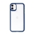 Kryt USAMS Janz pre Apple iPhone 11 - plast / guma - transparentný / modrý