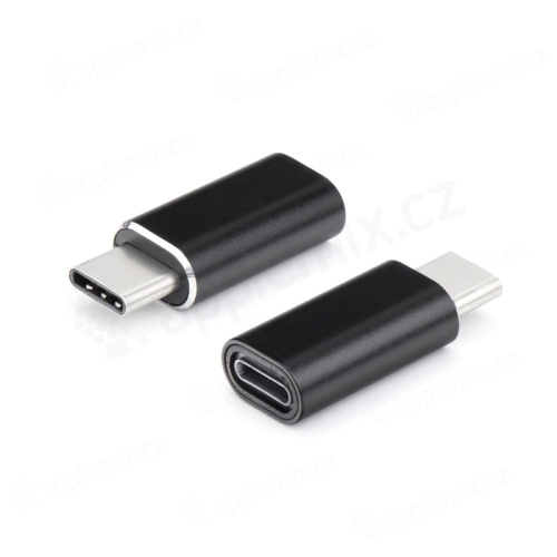 Konektor USB-C samec na konektor Lightning samica pre Apple iPad Pro 11" / 12,9" - čierny