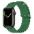 Řemínek pro Apple Watch 42mm / 41mm / 40mm / 38mm - oceánský - silikonový - vojtěškově zelený