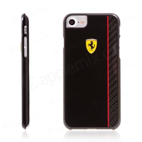 Kryt Ferrari Scuderia pro Apple iPhone 7 / 8 plastový - černý