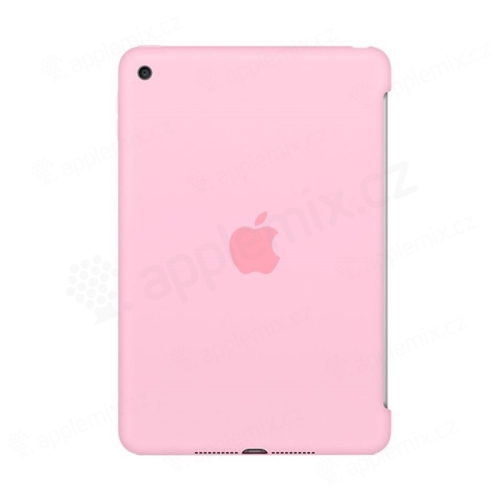 Originální kryt pro Apple iPad mini 4 - výřez pro Smart Cover - silikonový - růžový