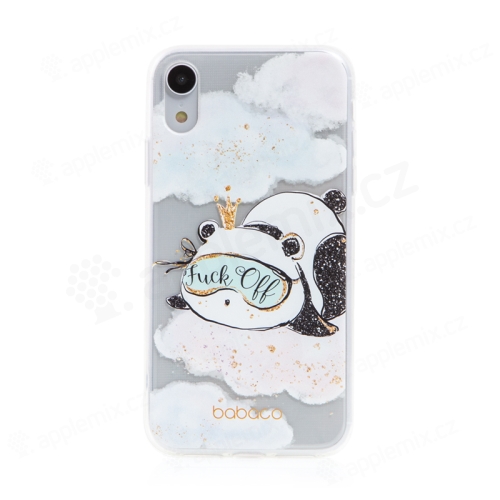 Kryt BABACO pre Apple iPhone Xr - spokojná panda - gumový