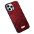 Kryt SULADA pre Apple iPhone 15 Pro - lesklý povrch - plast/guma - červený