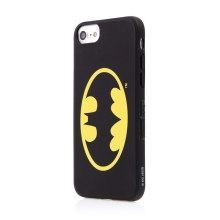 Kryt DC COMICS Batman pro Apple iPhone 6 / 6S / 7 / 8 / SE (2020) / SE (2022) - gumový - černý