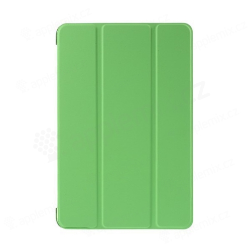 Plastové pouzdro / kryt + Smart Cover pro Apple iPad mini 4 - funkce chytrého uspání a probuzení - zelené