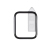 Tvrzené sklo (Tempered Glass) RURIHAI pro Apple Watch 40mm Series 4 / 5 / 6 / SE - 3D okraj - černé / čiré