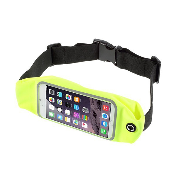 Sportovní ledvinka / pouzdro pro Apple iPhone 6 / 6S / 7 - reflexní žlutá