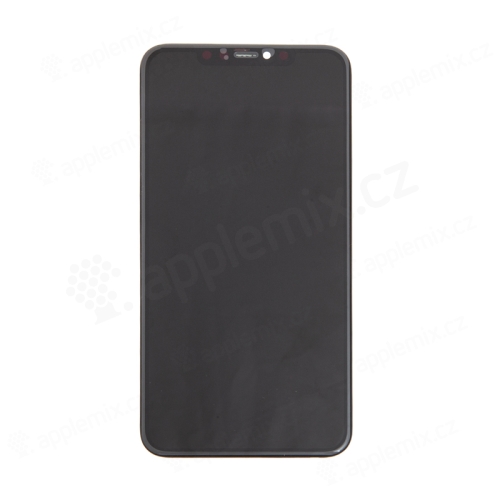 OLED panel + dotykové sklo (digitalizér dotykovej obrazovky) pre Apple iPhone 11 Pro Max - čierne - kvalita A