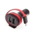 Autonabíječka 2x USB + kabel Ligtning - 2,4A - černá / červená
