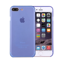 Kryt / obal pro Apple iPhone 7 Plus / 8 Plus ochrana čočky - plastový / tenký - modrý