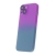 Kryt pre Apple iPhone 13 - farebný prechod - ochrana objektívu fotoaparátu - gumový - modrý / fialový