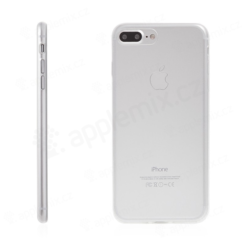 Kryt pro Apple iPhone 7 Plus / 8 Plus gumový tenký - průhledný