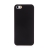 Kryt pre Apple iPhone 5 / 5S / SE - mäkčený povrch - plast - čierny