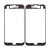 Plastový fixační rámeček pro přední panel (touch screen) Apple iPhone 7 - černý - kvalita A