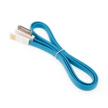 Synchronizační a nabíjecí USB kabel s 30pin konektorem pro Apple iPhone / iPad / iPod - černý