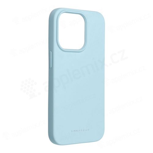 Kryt ROAR Space pre Apple iPhone 14 Pro - príjemný na dotyk - gumový - svetlo modrý