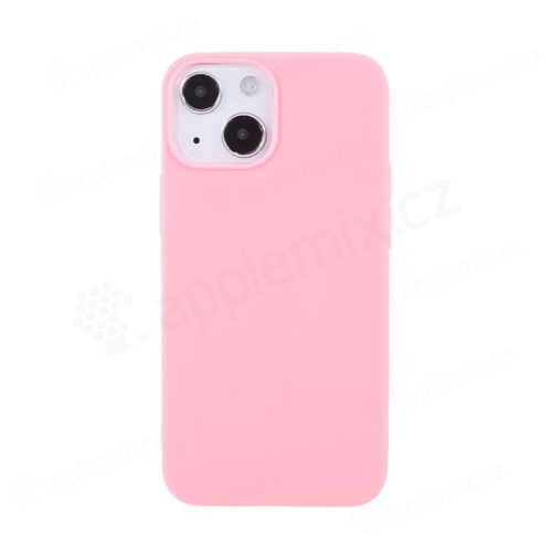 Kryt pre Apple iPhone 13 - gumový - ružový
