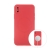 Kryt pro Apple iPhone X / Xs - MagSafe magnety - silikonový - červený
