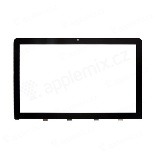 Krycí sklo LCD displeje pro Apple iMac 21.5 A1311 (rok 2009, 2010) - černý rámeček - kvalita A+