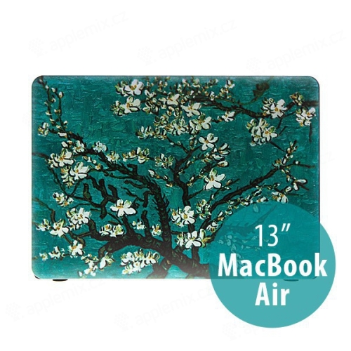 Obal pro Apple MacBook Air 13.3 plastový - kvetoucí strom