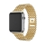 Řemínek pro Apple Watch 41mm / 40mm / 38mm - kuličky - zinkový - zlatý