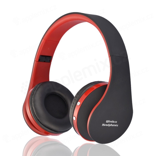 Sluchátka Bluetooth bezdrátová NX-8252 - mikrofon + ovládání - 3,5mm jack vstup