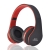 Sluchátka Bluetooth bezdrátová NX-8252 - mikrofon + ovládání - 3,5mm jack vstup - černá / červená