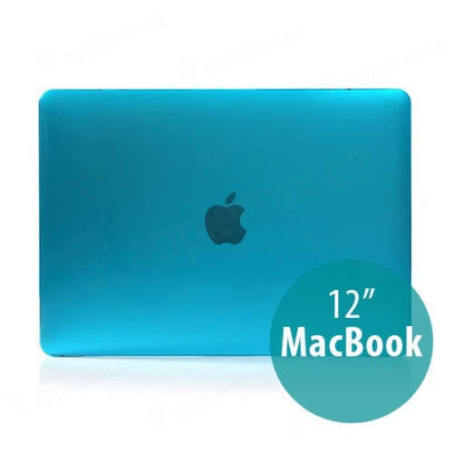 Tenké plastové puzdro/kryt pre Apple MacBook 12 Retina (2015) - lesklé - modré
