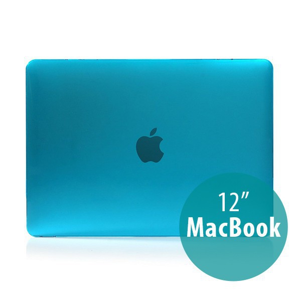 Tenký plastový obal / kryt pro Apple MacBook 12 Retina (rok 2015) - lesklý - modrý