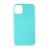 Kryt MERCURY Style Lux pro Apple iPhone 11 - látková textura - gumový - tyrkysový