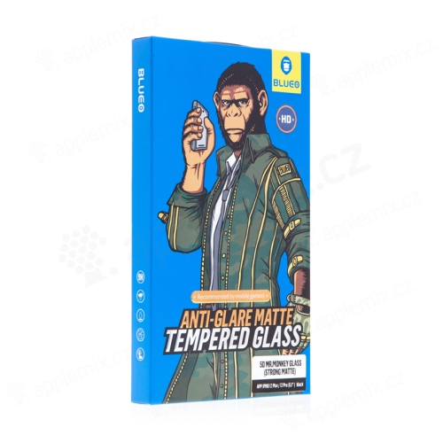 Tvrzené sklo (Tempered Glass) Mr.MONKEY pro Apple iPhone 12 / 12 Pro - přední - matné - 2,5D - 0,3mm