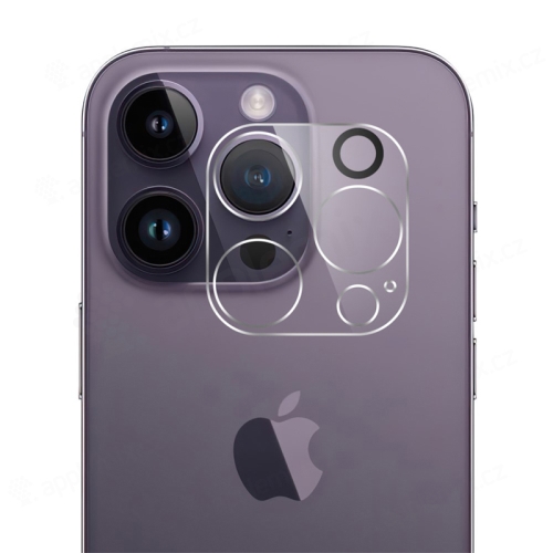Tvrzené sklo (Tempered Glass) na čočky zadní kamery pro Apple iPhone 15 Pro Max - čiré