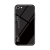 Kryt pro Apple iPhone 7 / 8 / SE (2020) / SE (2022) - sklo / guma - černý