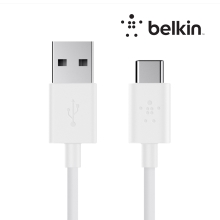 Synchronizační a nabíjecí kabel BELKIN USB-C - USB-A - 1,8m - bílý