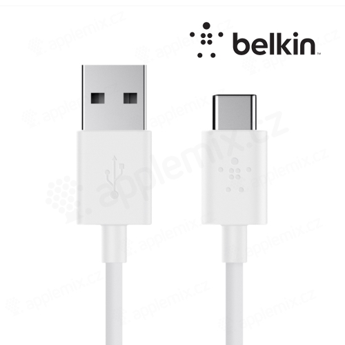 BELKIN Synchronizačný a nabíjací kábel USB-C na USB-A - 1,8 m - biely