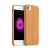 Kryt USAMS pro Apple iPhone 7 / 8 - umělá kůže - světle hnědý