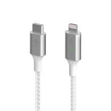 Synchronizační a nabíjecí kabel BELKIN USB-C - Lightning pro Apple zařízení - bílý - MFi - 1,2m