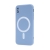 Kryt pre Apple iPhone X / Xs - Podpora MagSafe - silikónový - levanduľovo šedý