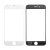 Přední sklo pro Apple iPhone 6S - bílé - kvalita A