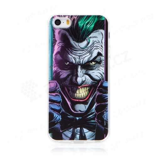 Kryt DC COMICS pre Apple iPhone 5 / 5S / SE - Joker - gumový