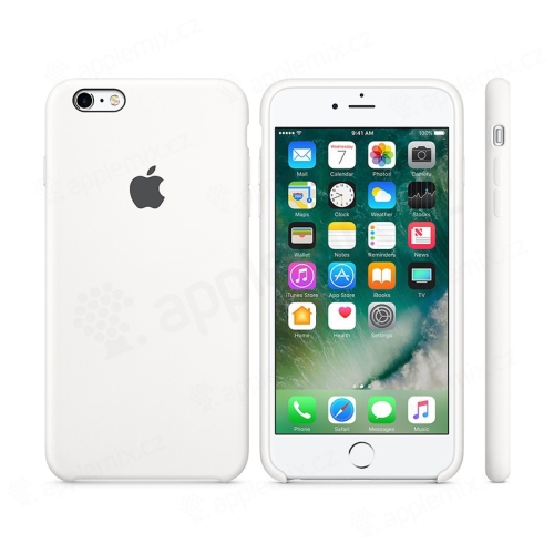 Originální kryt pro Apple iPhone 6 / 6S - silikonový - bílý