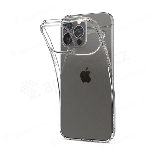 Kryt SPIGEN Liquid Crystal pre Apple iPhone 13 Pro - gumový - priehľadný