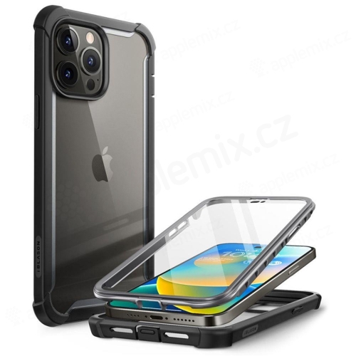 Kryt SUPCASE Ares pre Apple iPhone 14 Pro Max - 360° ochrana - plast/guma - čierny
